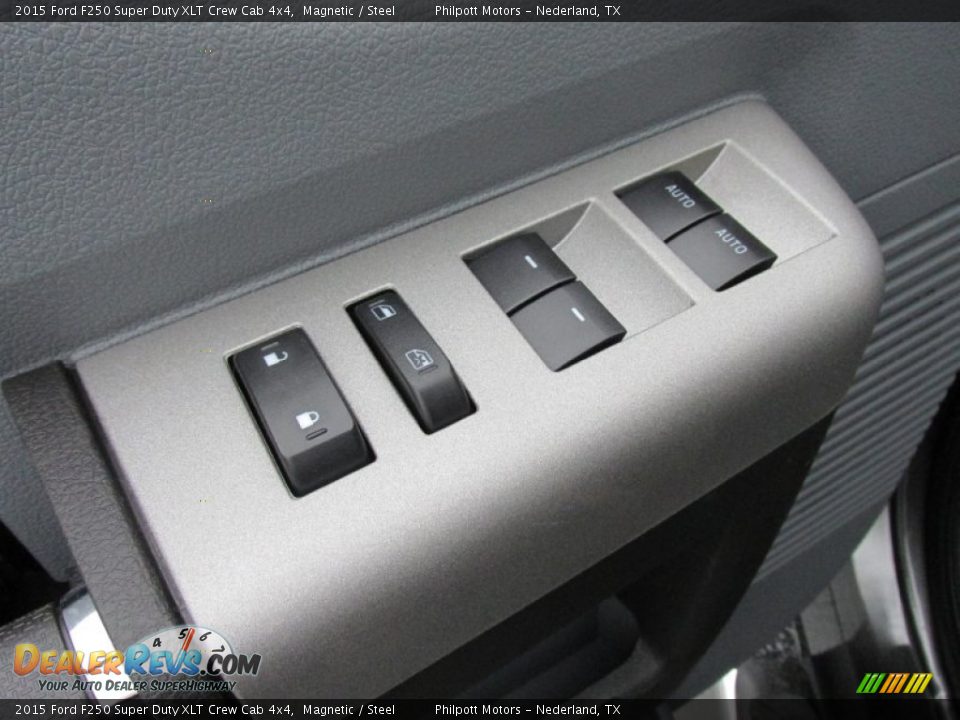 2015 Ford F250 Super Duty XLT Crew Cab 4x4 Magnetic / Steel Photo #23