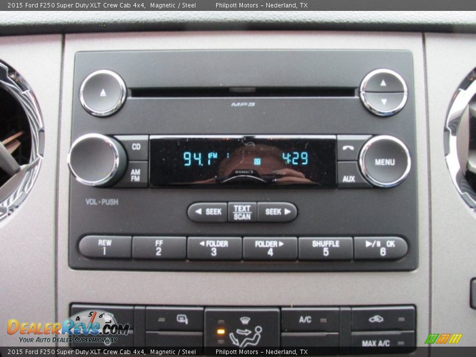 2015 Ford F250 Super Duty XLT Crew Cab 4x4 Magnetic / Steel Photo #28
