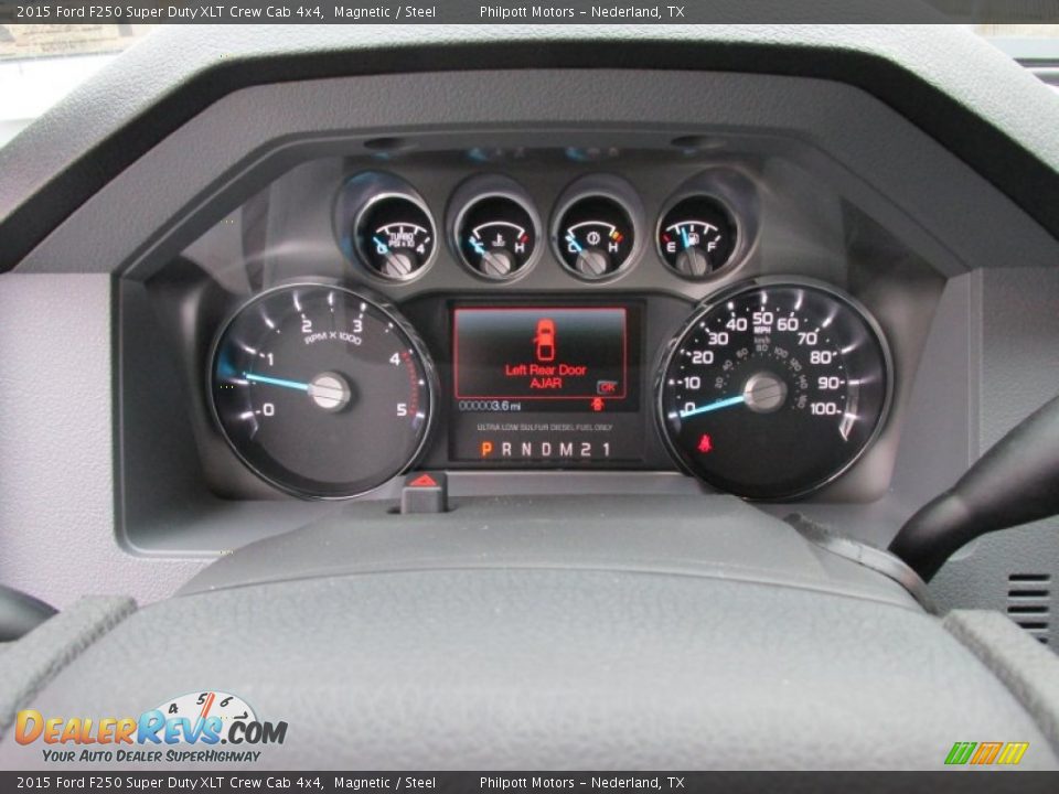 2015 Ford F250 Super Duty XLT Crew Cab 4x4 Magnetic / Steel Photo #34