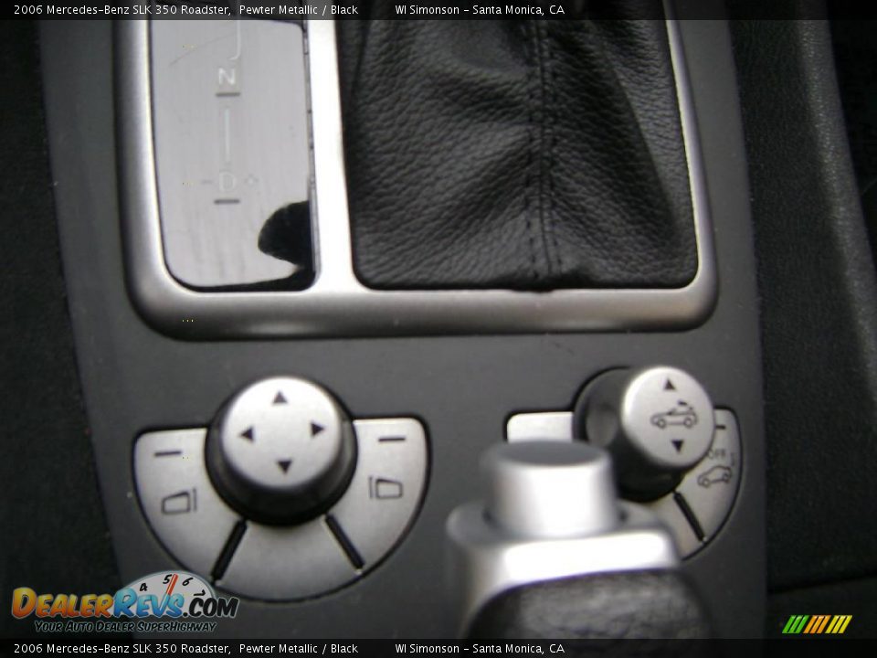 2006 Mercedes-Benz SLK 350 Roadster Pewter Metallic / Black Photo #11
