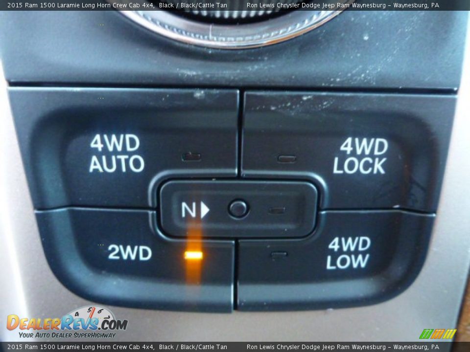 Controls of 2015 Ram 1500 Laramie Long Horn Crew Cab 4x4 Photo #19