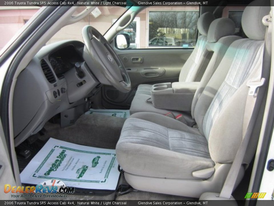 2006 Toyota Tundra SR5 Access Cab 4x4 Natural White / Light Charcoal Photo #11