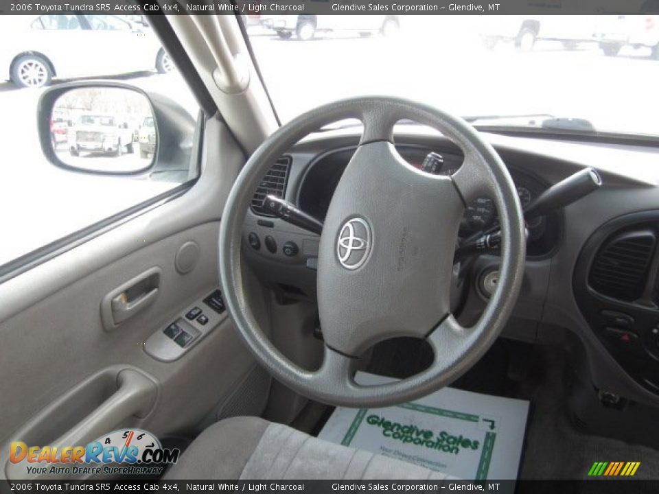 2006 Toyota Tundra SR5 Access Cab 4x4 Natural White / Light Charcoal Photo #19