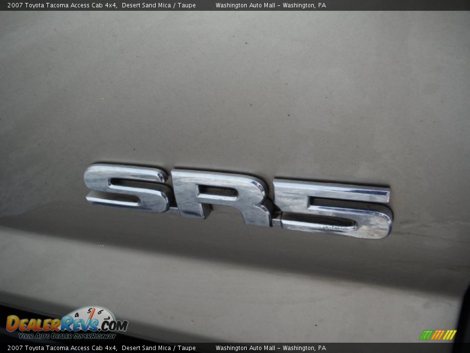 2007 Toyota Tacoma Access Cab 4x4 Desert Sand Mica / Taupe Photo #10