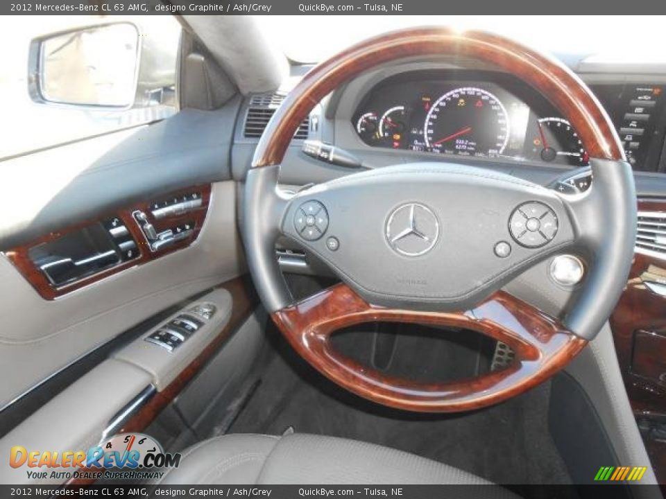 2012 Mercedes-Benz CL 63 AMG Steering Wheel Photo #10