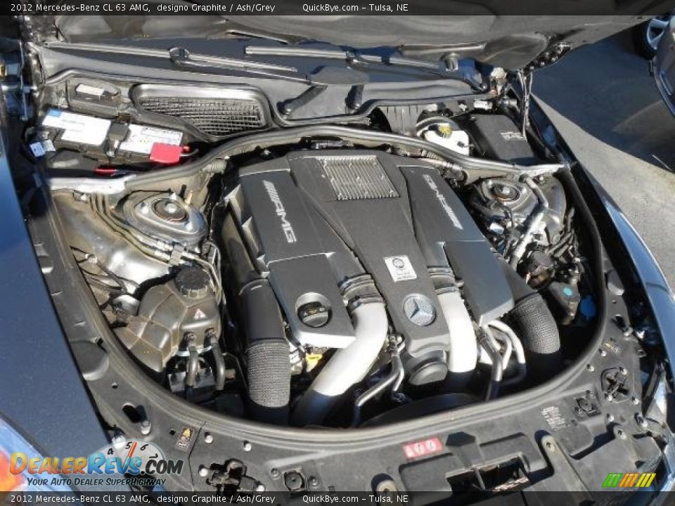 2012 Mercedes-Benz CL 63 AMG 5.5 Liter AMG Biturbo DOHC 32-Valve VVT V8 Engine Photo #16