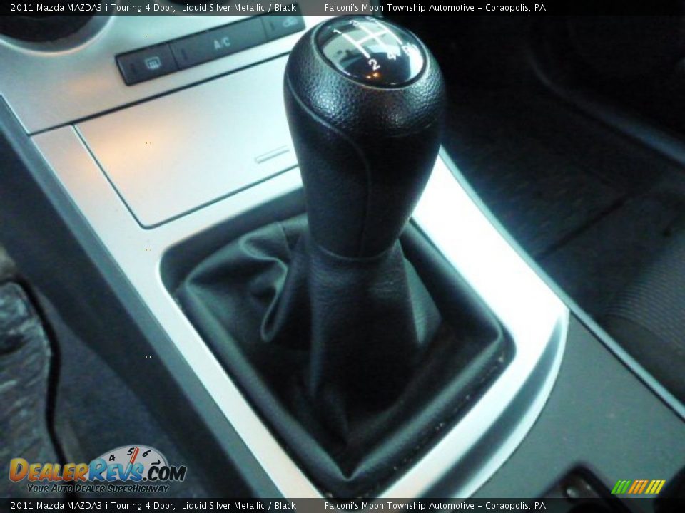 2011 Mazda MAZDA3 i Touring 4 Door Liquid Silver Metallic / Black Photo #3