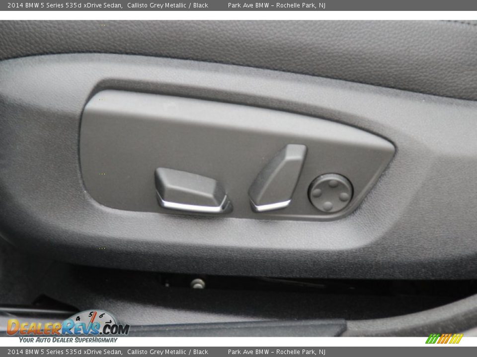 2014 BMW 5 Series 535d xDrive Sedan Callisto Grey Metallic / Black Photo #13