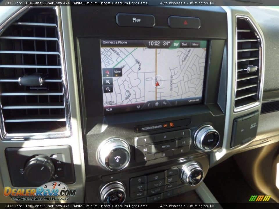 Navigation of 2015 Ford F150 Lariat SuperCrew 4x4 Photo #17
