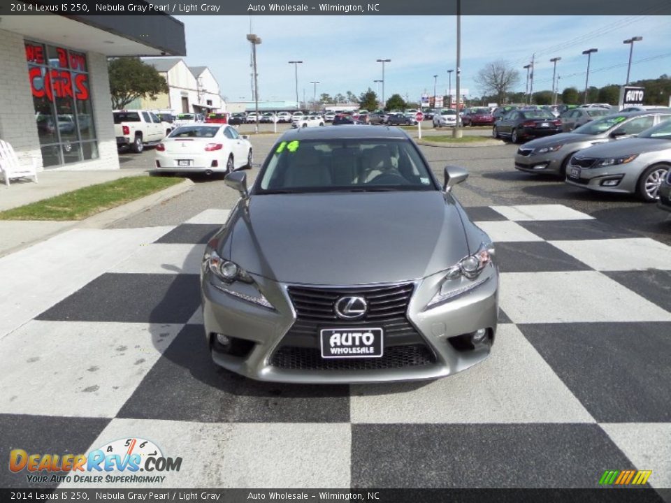 2014 Lexus IS 250 Nebula Gray Pearl / Light Gray Photo #2