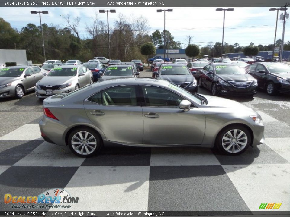 2014 Lexus IS 250 Nebula Gray Pearl / Light Gray Photo #3