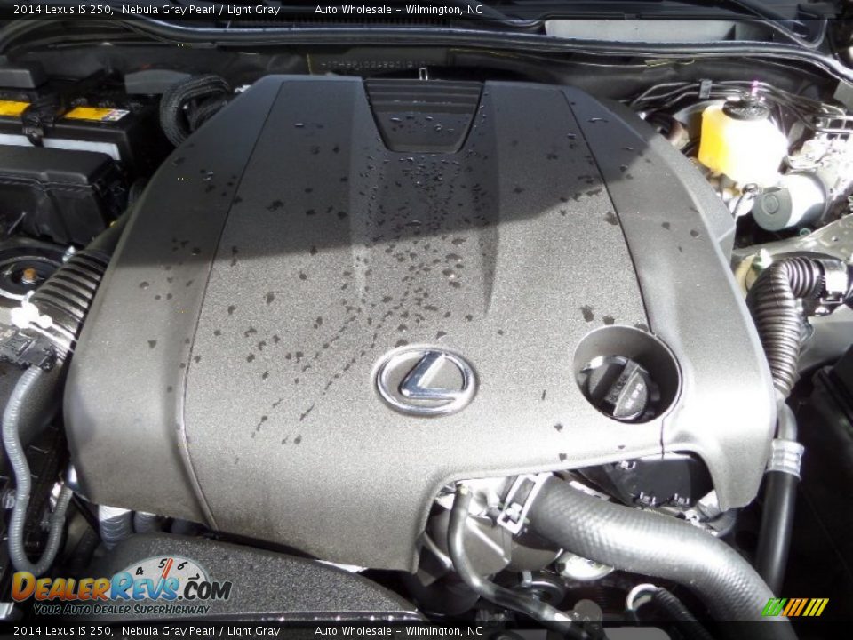 2014 Lexus IS 250 Nebula Gray Pearl / Light Gray Photo #5