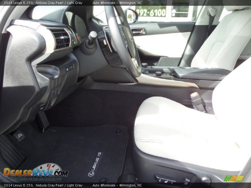 2014 Lexus IS 250 Nebula Gray Pearl / Light Gray Photo #10