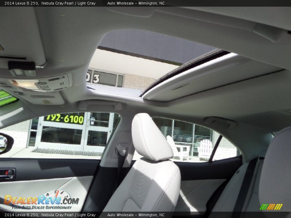 2014 Lexus IS 250 Nebula Gray Pearl / Light Gray Photo #11