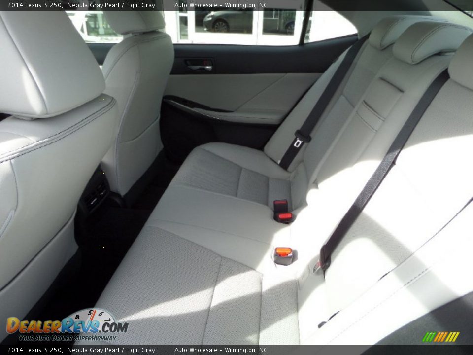 2014 Lexus IS 250 Nebula Gray Pearl / Light Gray Photo #12