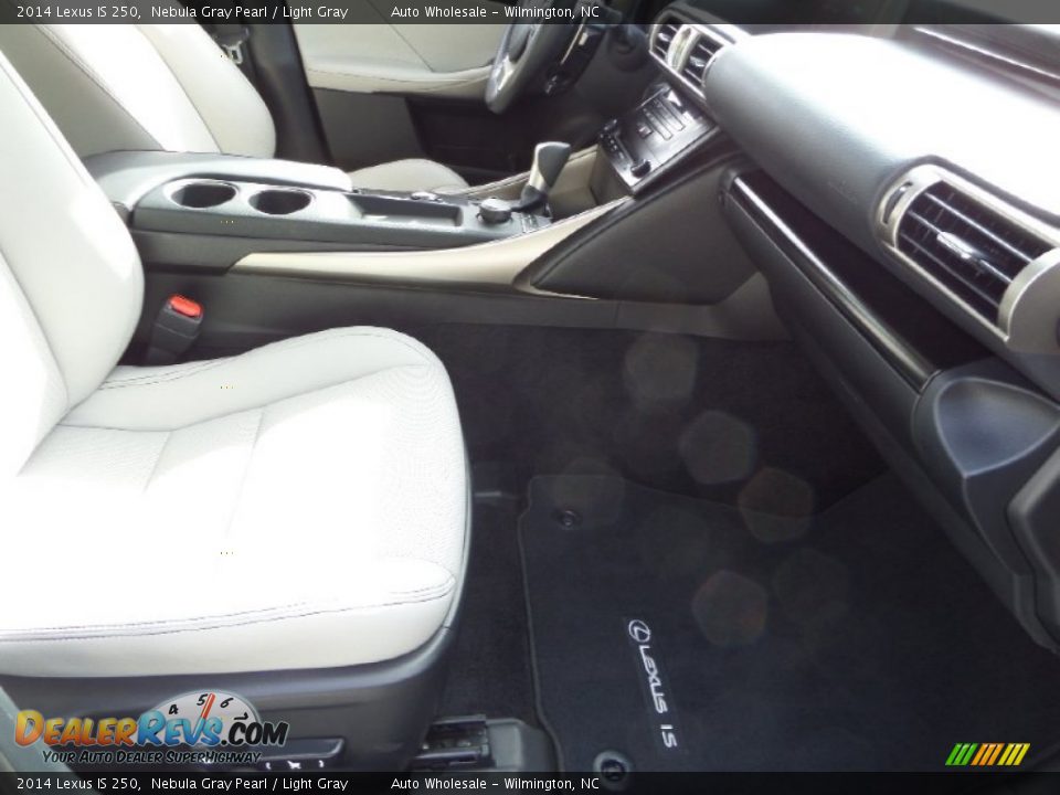2014 Lexus IS 250 Nebula Gray Pearl / Light Gray Photo #13
