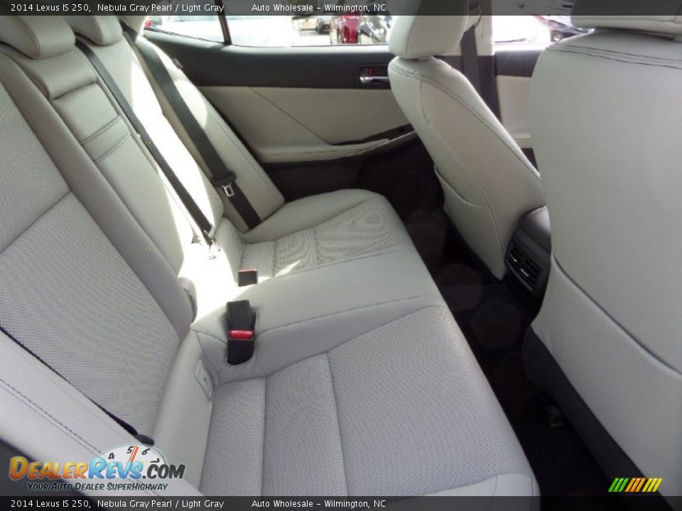 2014 Lexus IS 250 Nebula Gray Pearl / Light Gray Photo #14