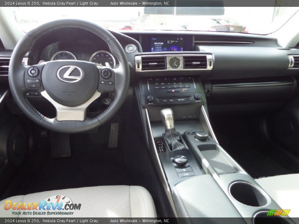 2014 Lexus IS 250 Nebula Gray Pearl / Light Gray Photo #15