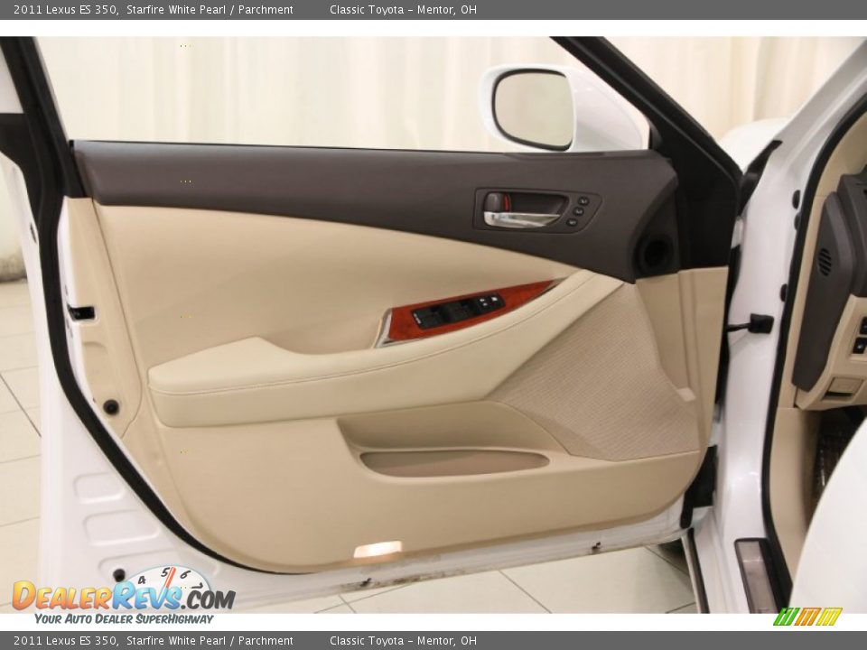 2011 Lexus ES 350 Starfire White Pearl / Parchment Photo #4