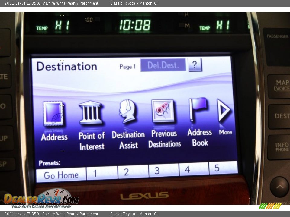 2011 Lexus ES 350 Starfire White Pearl / Parchment Photo #19