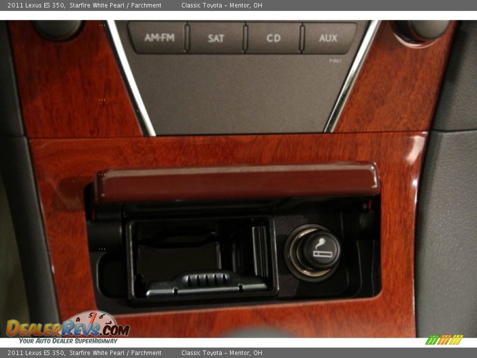 2011 Lexus ES 350 Starfire White Pearl / Parchment Photo #22