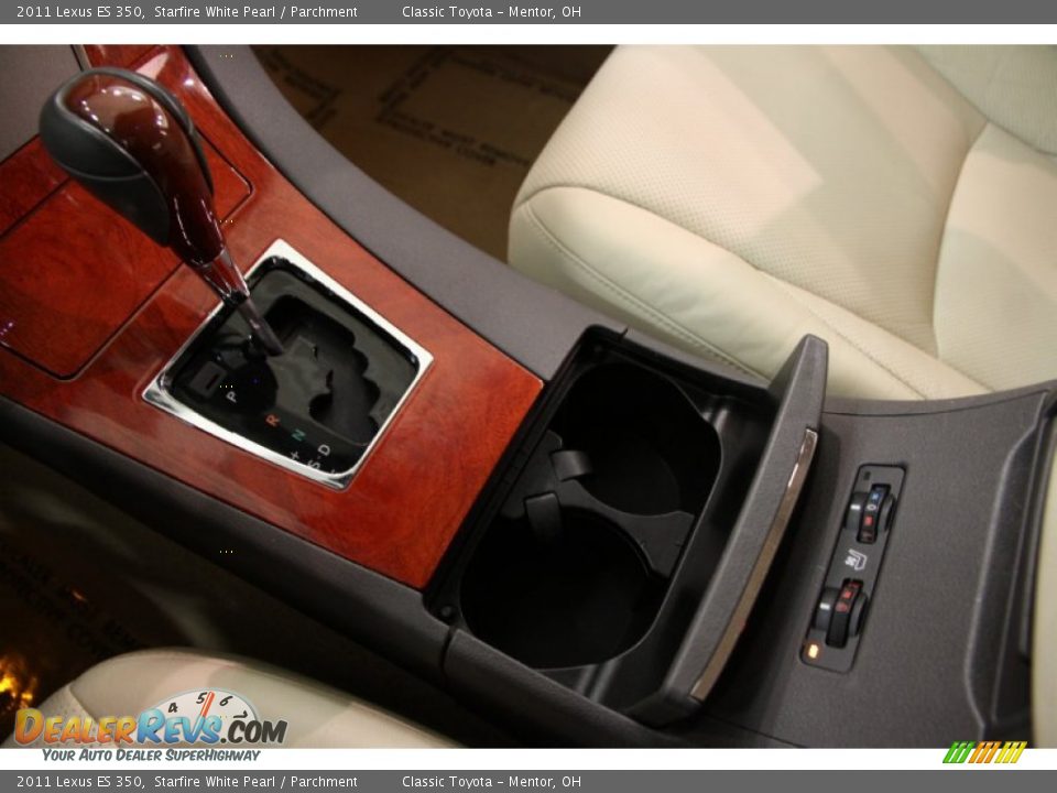 2011 Lexus ES 350 Starfire White Pearl / Parchment Photo #24