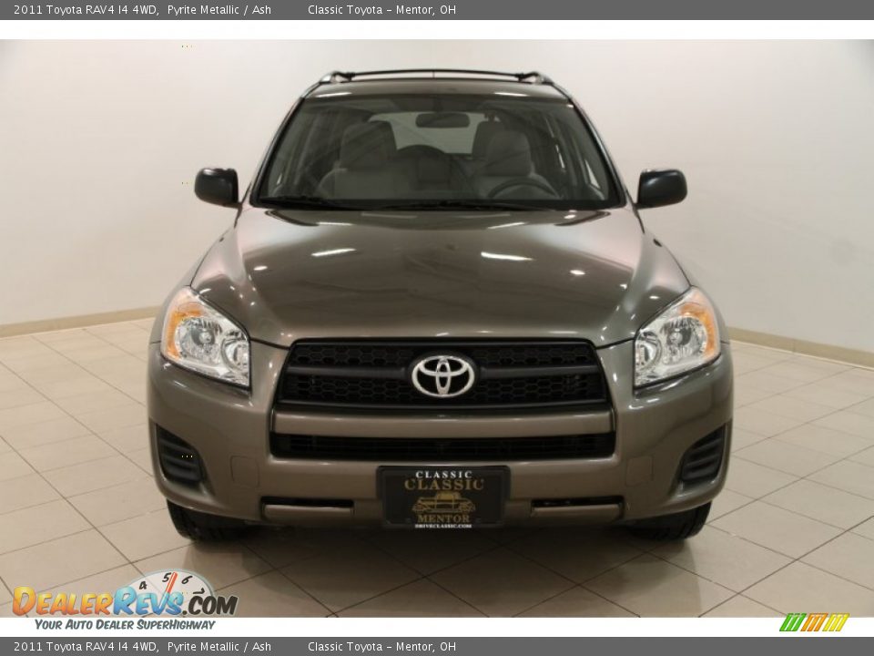 2011 Toyota RAV4 I4 4WD Pyrite Metallic / Ash Photo #2