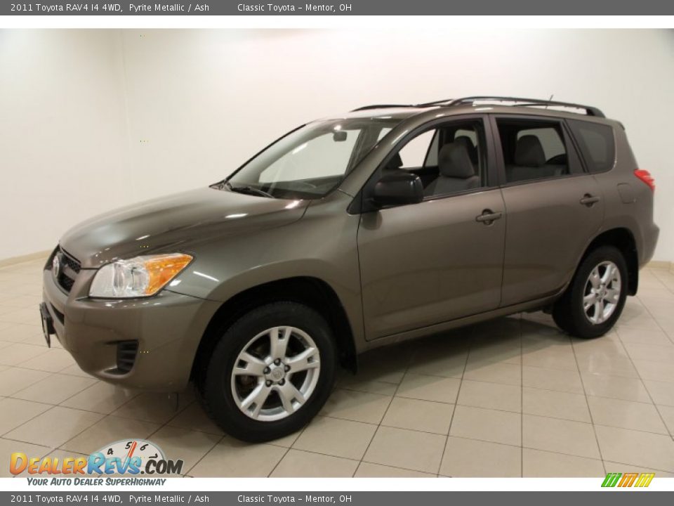 2011 Toyota RAV4 I4 4WD Pyrite Metallic / Ash Photo #3