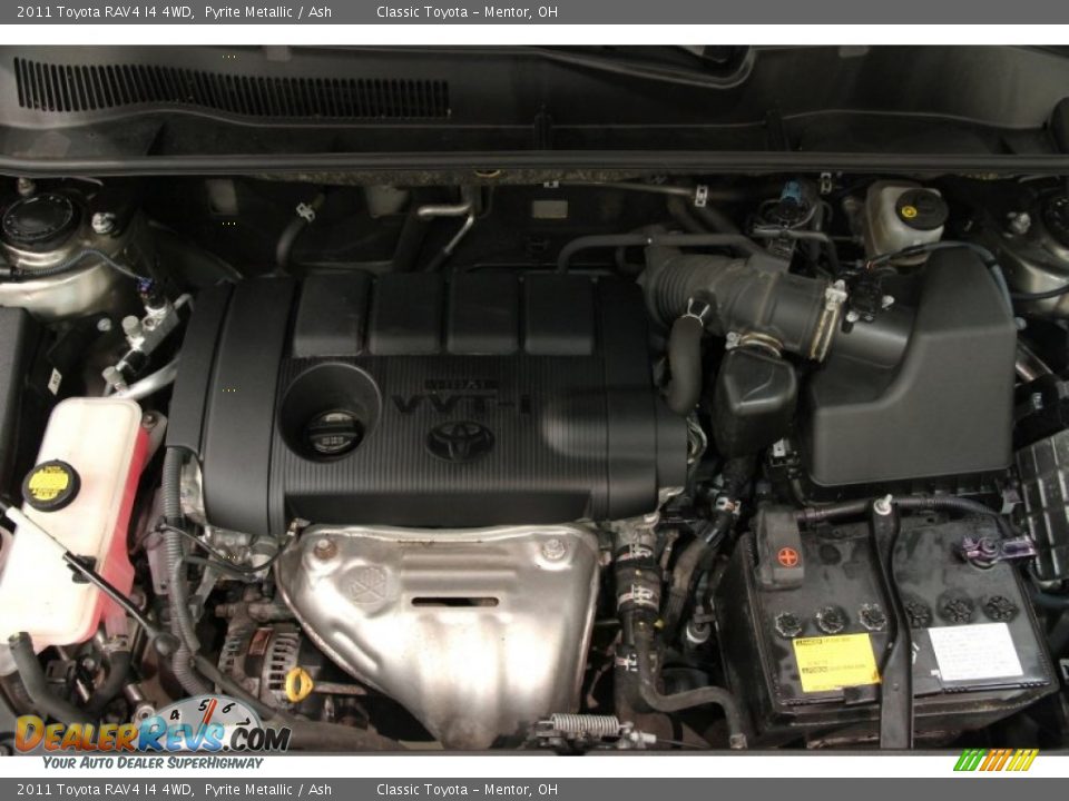 2011 Toyota RAV4 I4 4WD Pyrite Metallic / Ash Photo #14