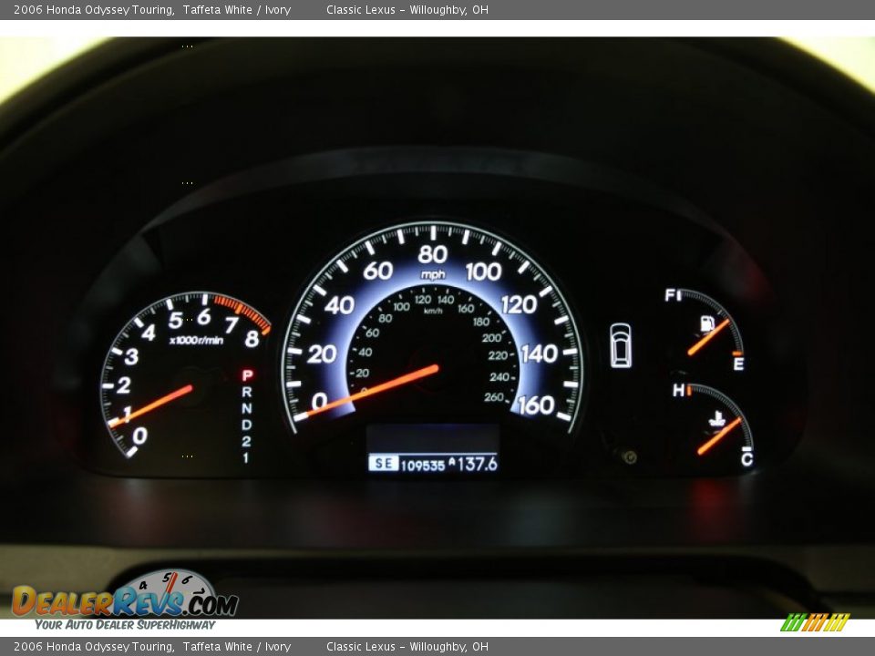 2006 Honda Odyssey Touring Gauges Photo #7