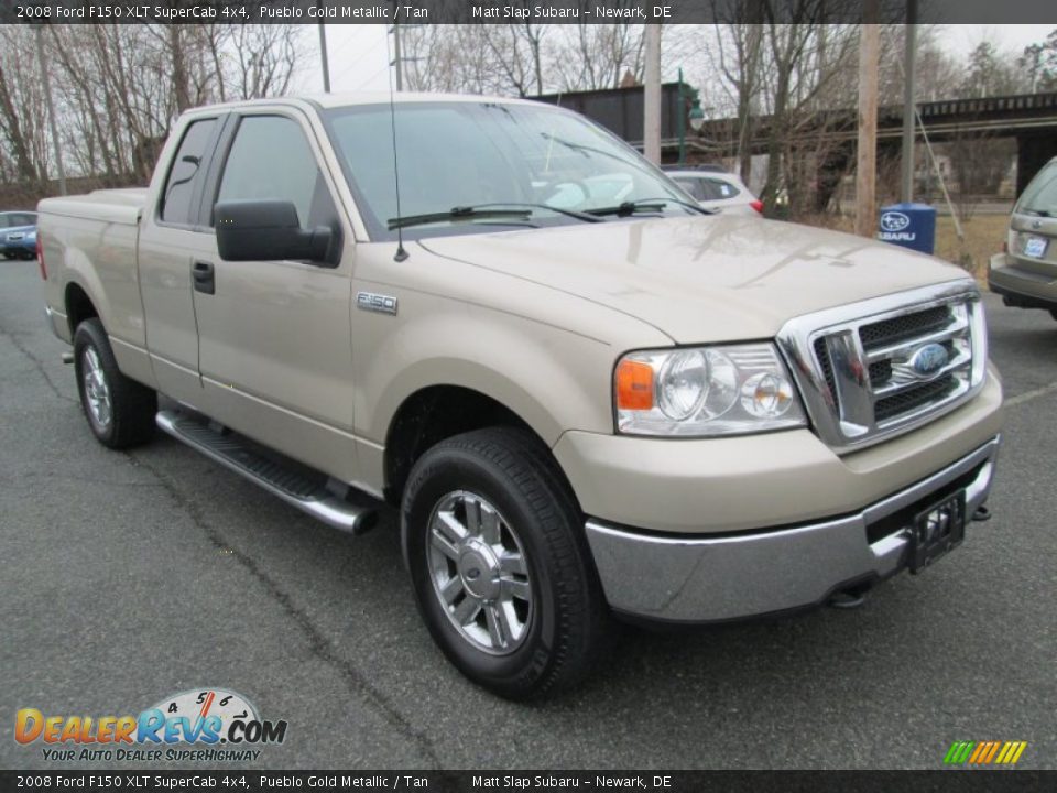 Front 3/4 View of 2008 Ford F150 XLT SuperCab 4x4 Photo #4