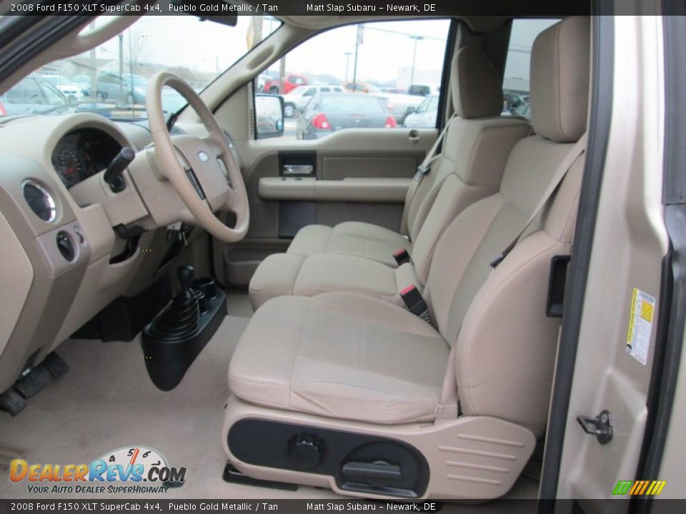 Front Seat of 2008 Ford F150 XLT SuperCab 4x4 Photo #11