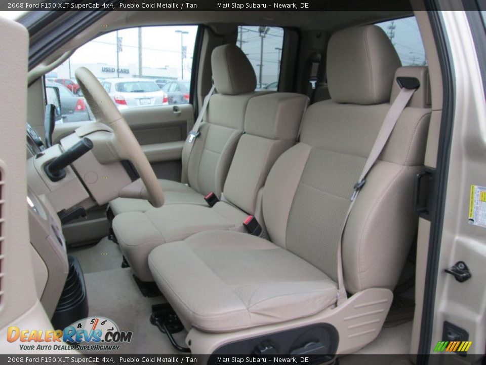 Front Seat of 2008 Ford F150 XLT SuperCab 4x4 Photo #14