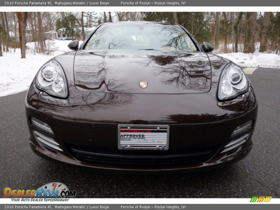 2010 Porsche Panamera 4S Mahogany Metallic / Luxor Beige Photo #2