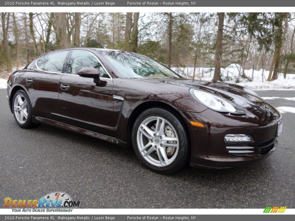 Front 3/4 View of 2010 Porsche Panamera 4S Photo #8