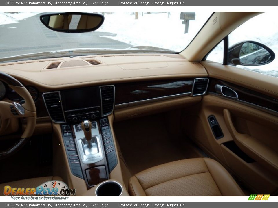 2010 Porsche Panamera 4S Mahogany Metallic / Luxor Beige Photo #14