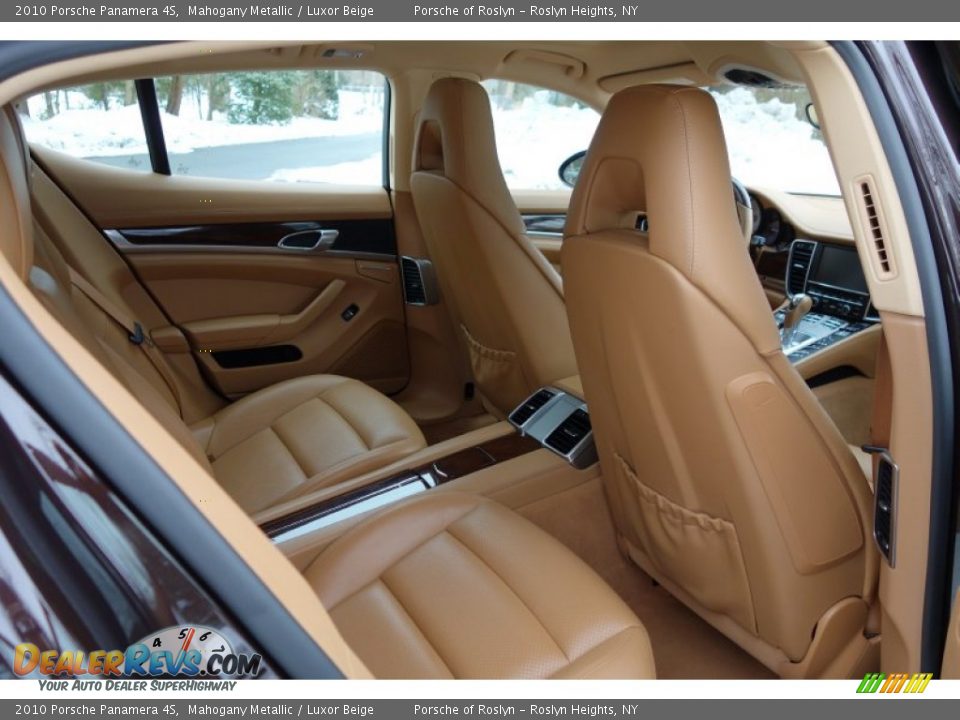 2010 Porsche Panamera 4S Mahogany Metallic / Luxor Beige Photo #15