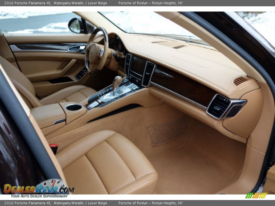 2010 Porsche Panamera 4S Mahogany Metallic / Luxor Beige Photo #16