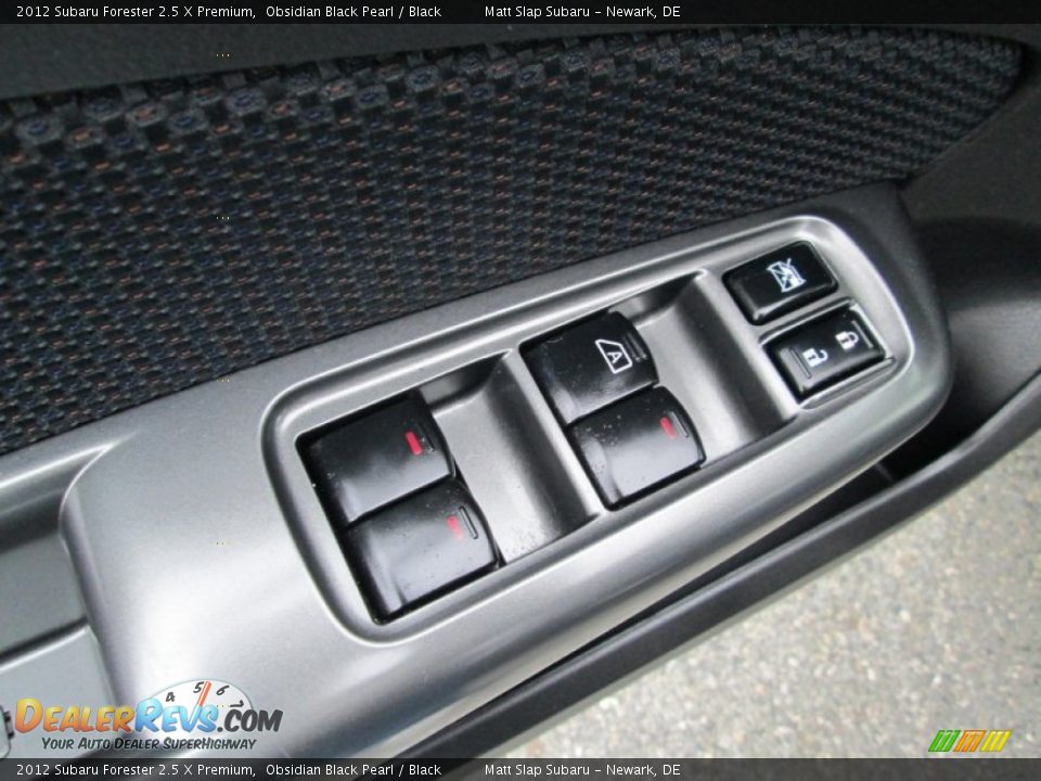2012 Subaru Forester 2.5 X Premium Obsidian Black Pearl / Black Photo #13
