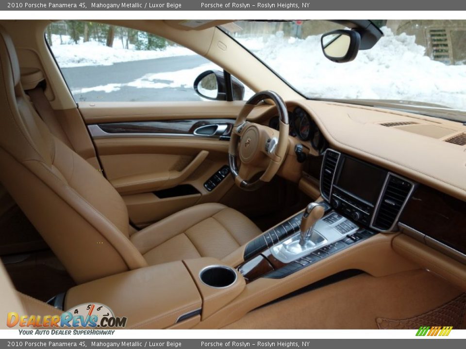 2010 Porsche Panamera 4S Mahogany Metallic / Luxor Beige Photo #18