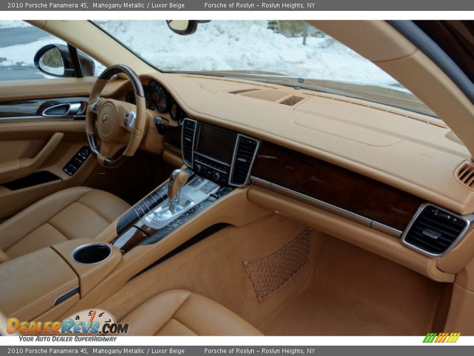 2010 Porsche Panamera 4S Mahogany Metallic / Luxor Beige Photo #19