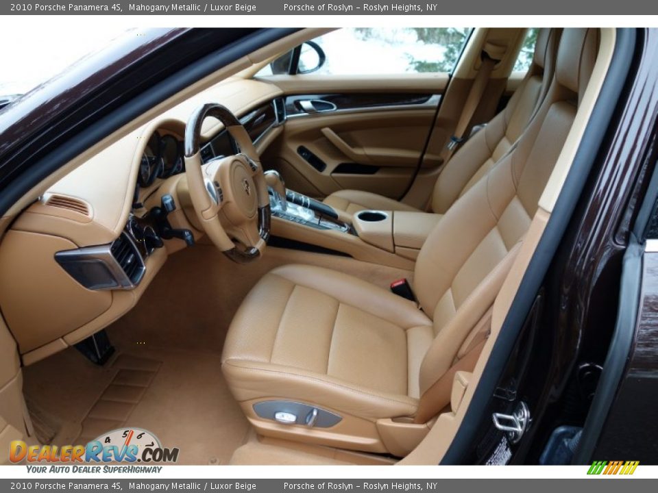 2010 Porsche Panamera 4S Mahogany Metallic / Luxor Beige Photo #20