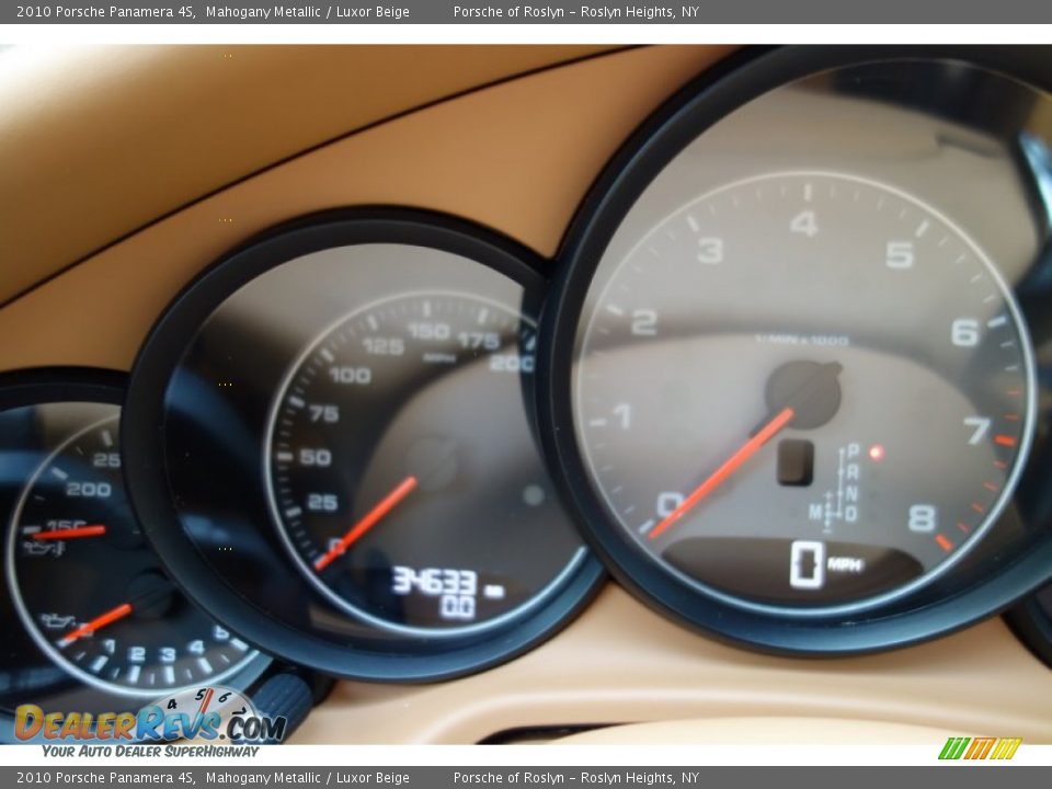 2010 Porsche Panamera 4S Mahogany Metallic / Luxor Beige Photo #22