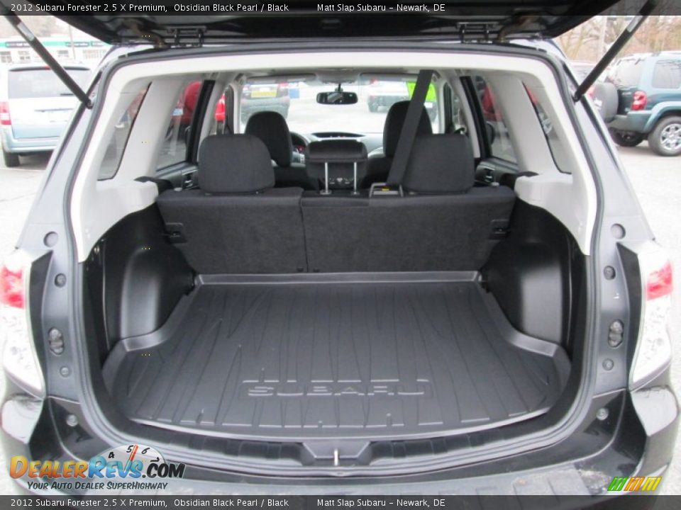 2012 Subaru Forester 2.5 X Premium Obsidian Black Pearl / Black Photo #19