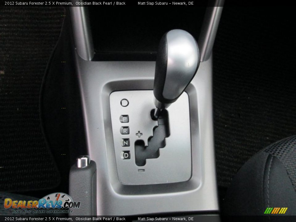 2012 Subaru Forester 2.5 X Premium Obsidian Black Pearl / Black Photo #26