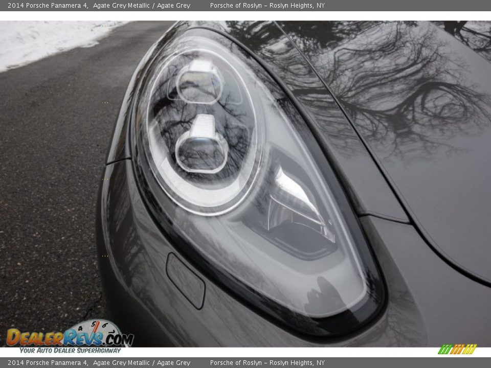 2014 Porsche Panamera 4 Agate Grey Metallic / Agate Grey Photo #10