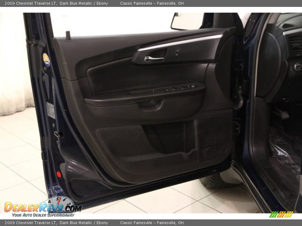 2009 Chevrolet Traverse LT Dark Blue Metallic / Ebony Photo #4