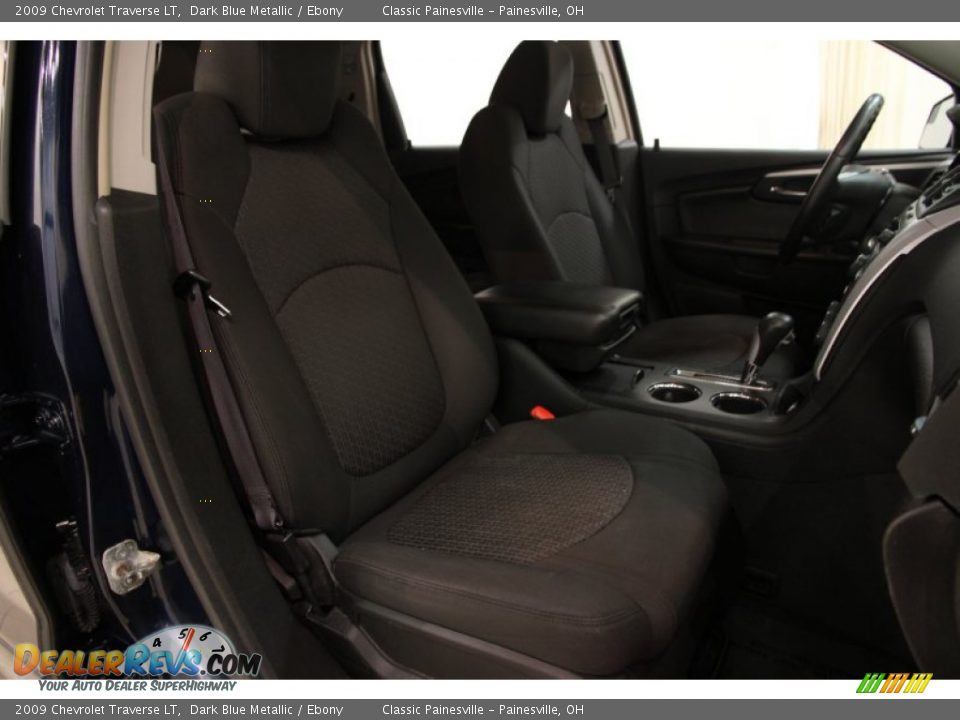 2009 Chevrolet Traverse LT Dark Blue Metallic / Ebony Photo #11