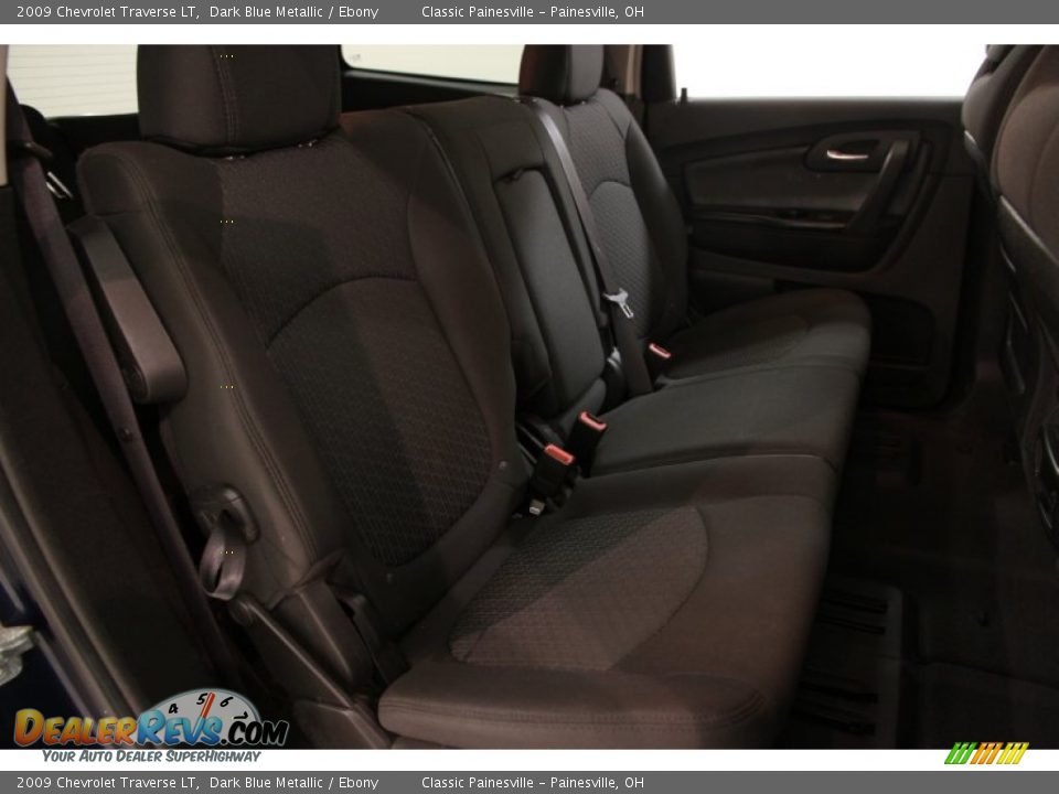 2009 Chevrolet Traverse LT Dark Blue Metallic / Ebony Photo #12