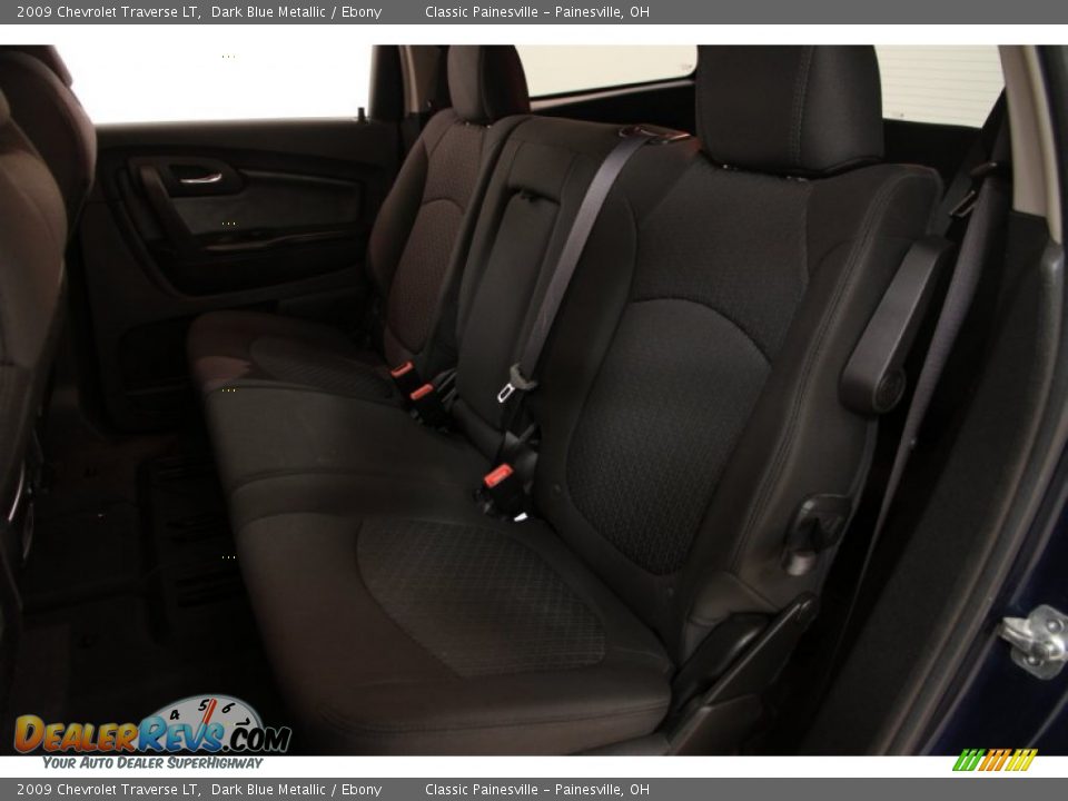 2009 Chevrolet Traverse LT Dark Blue Metallic / Ebony Photo #13